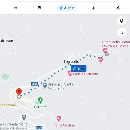 Шале Il Ponticello Кортона